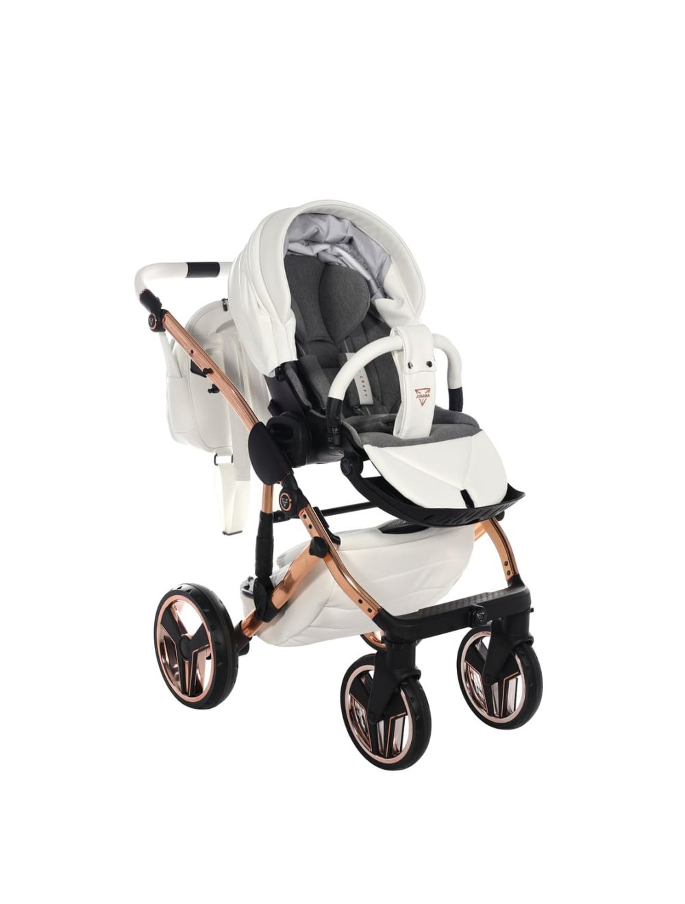 Junama Diamond Hand Craft V3 2 in 1 White Telaio Rosegold