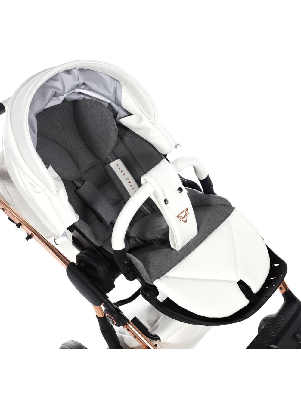 Junama Diamond Hand Craft V3 2 in 1 White Telaio Rosegold