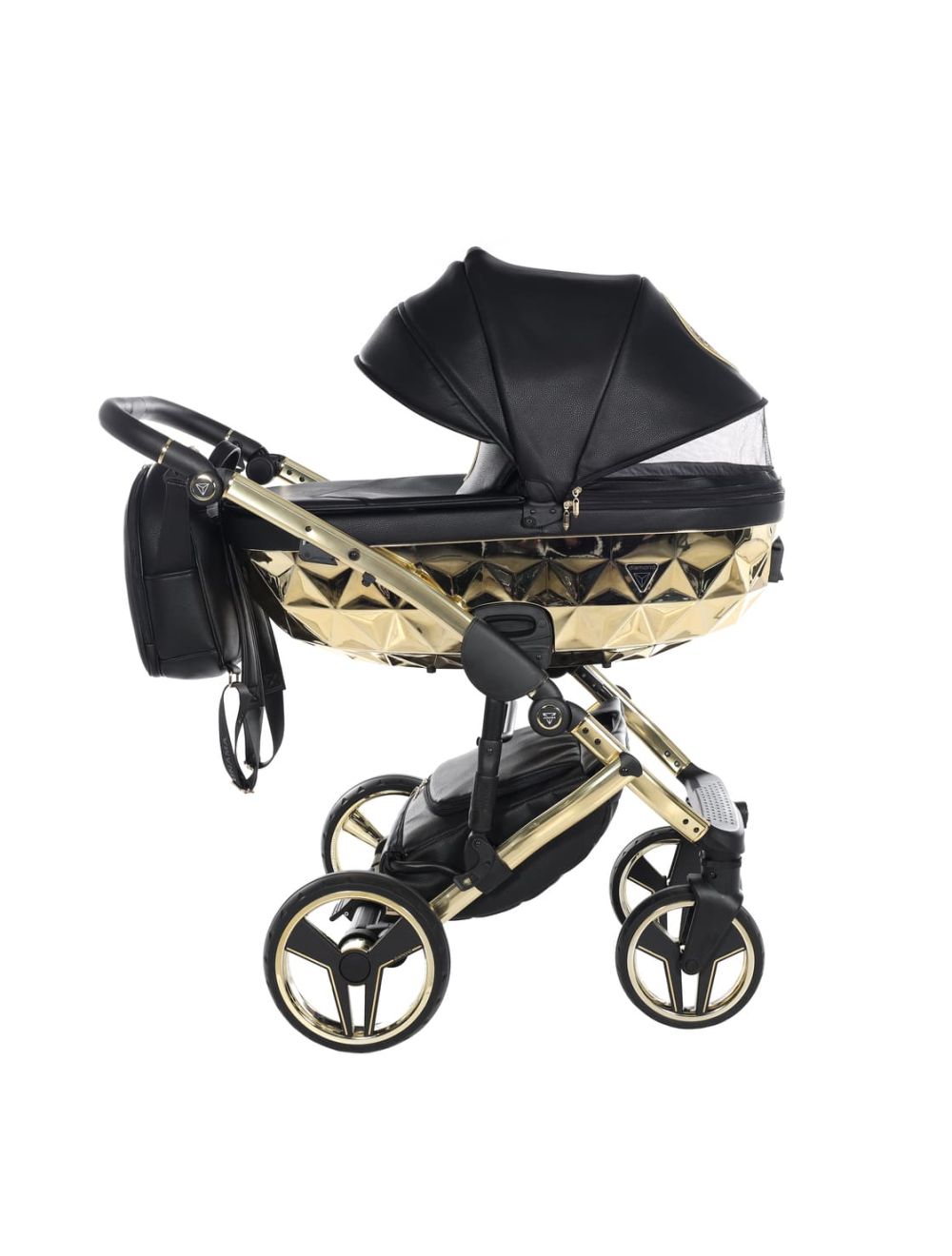Junama Diamond Hand Craft V3 2 in 1 Black Telaio Gold