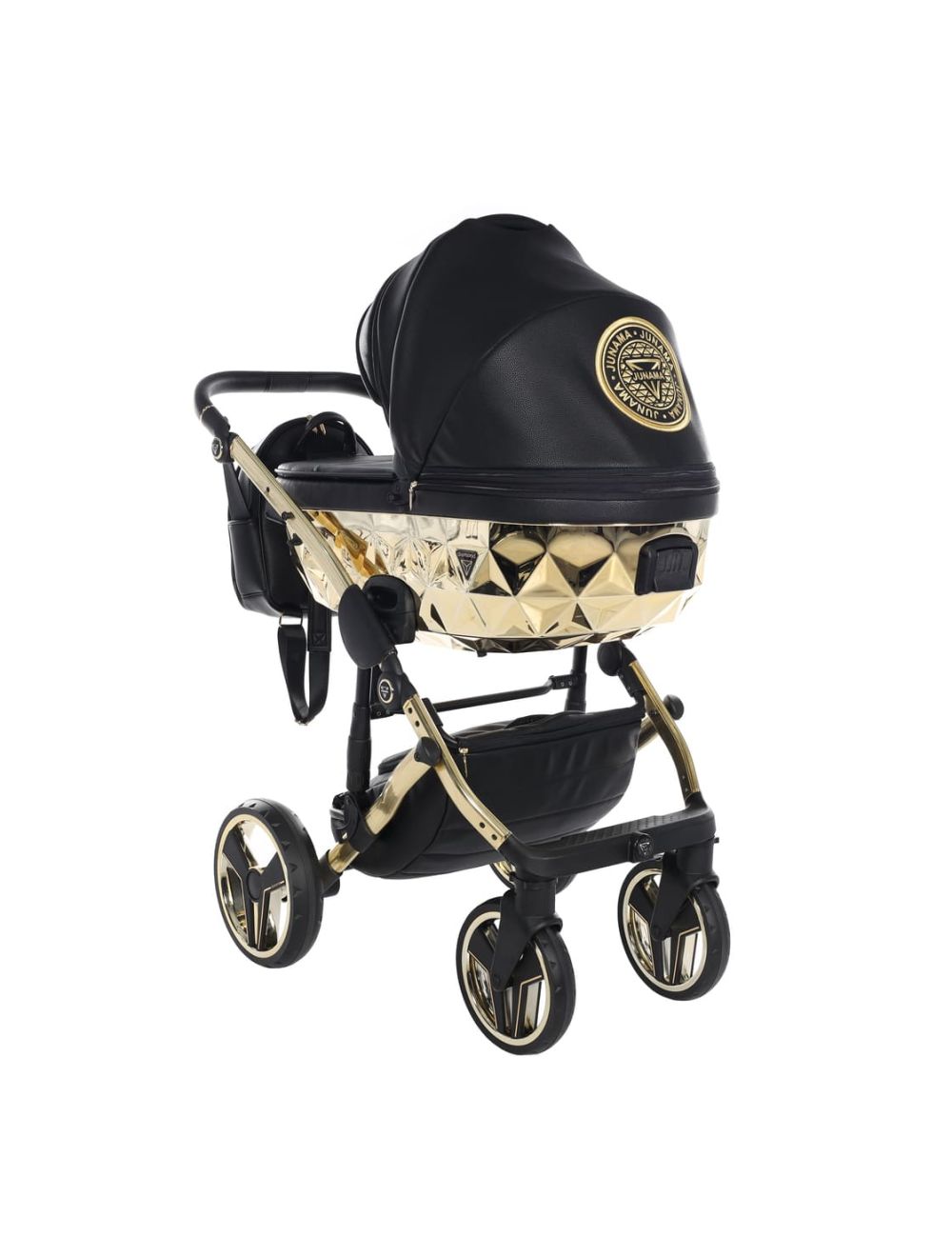 Junama Diamond Hand Craft V3 2 in 1 Black Telaio Gold