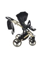 Junama Diamond Hand Craft V3 2 in 1 Black Telaio Gold