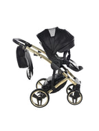 Junama Diamond Hand Craft V3 2 in 1 Black Telaio Gold