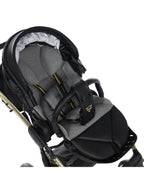 Junama Diamond Hand Craft V3 2 in 1 Black Telaio Gold