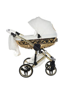Junama Diamond Hand Craft V3 2 in 1 White Telaio Gold