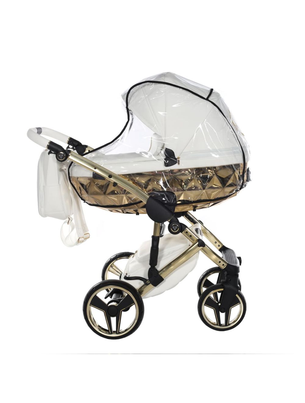 Junama Diamond Hand Craft V3 2 in 1 White Telaio Gold