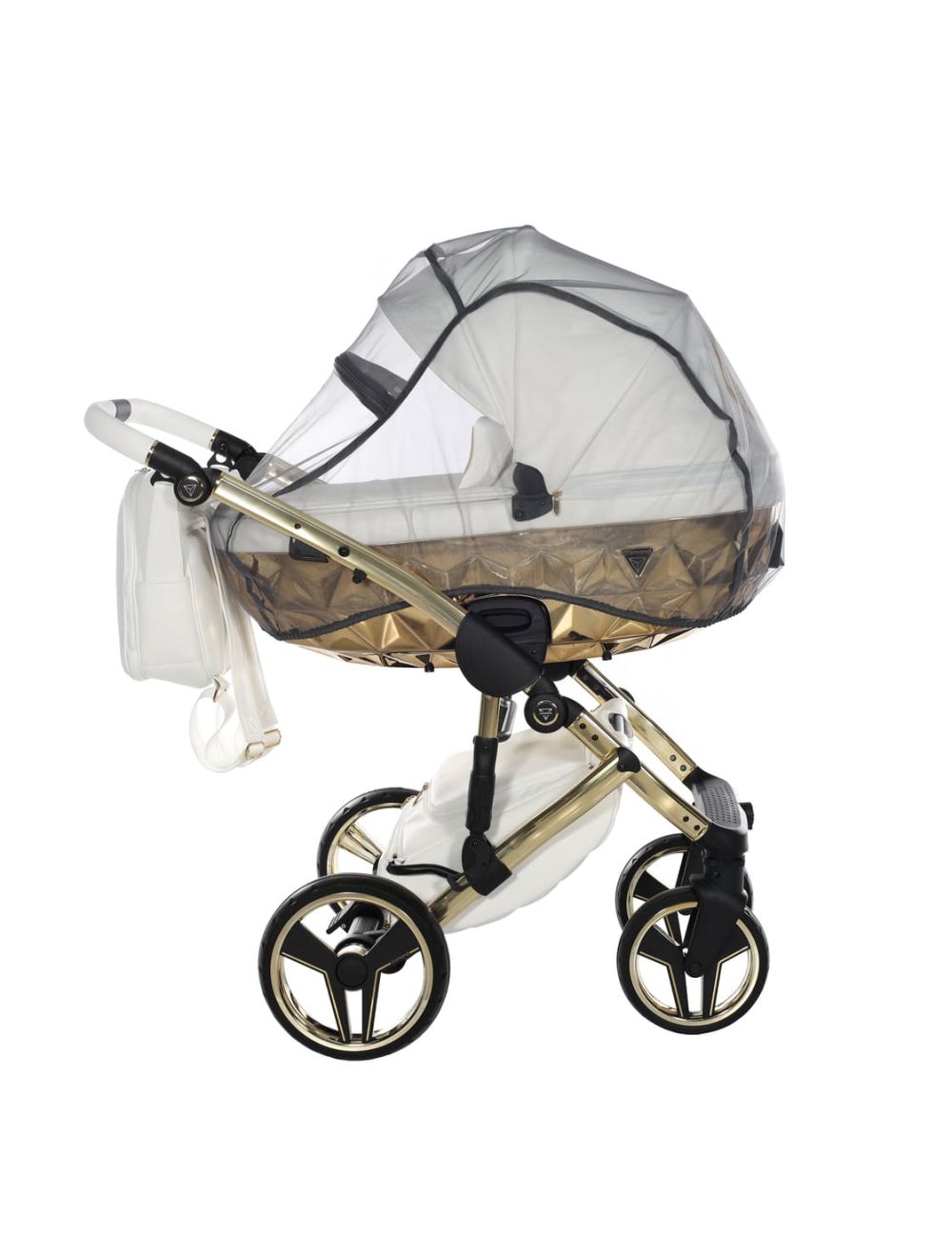 Junama Diamond Hand Craft V3 3 in 1 White Telaio Gold