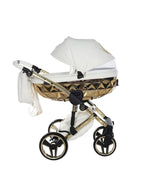 Junama Diamond Hand Craft V3 2 in 1 White Telaio Gold