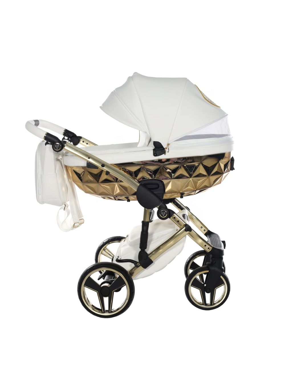 Junama Diamond Hand Craft V3 3 in 1 White Telaio Gold