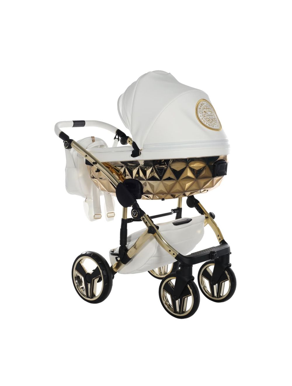Junama Diamond Hand Craft V3 3 in 1 White Telaio Gold