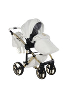 Junama Diamond Hand Craft V3 2 in 1 White Telaio Gold