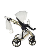 Junama Diamond Hand Craft V3 2 in 1 White Telaio Gold