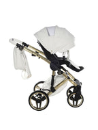 Junama Diamond Hand Craft V3 2 in 1 White Telaio Gold