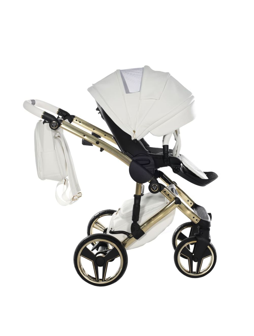 Junama Diamond Hand Craft V3 2 in 1 White Telaio Gold
