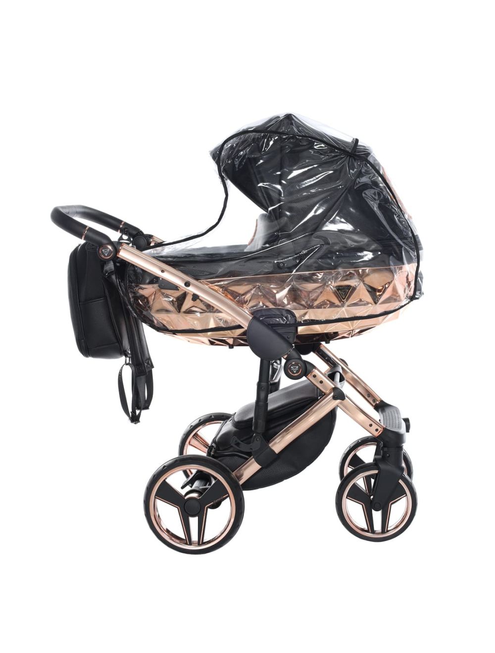 Junama Diamond Hand Craft V3 3 in 1 Black Telaio Rosegold