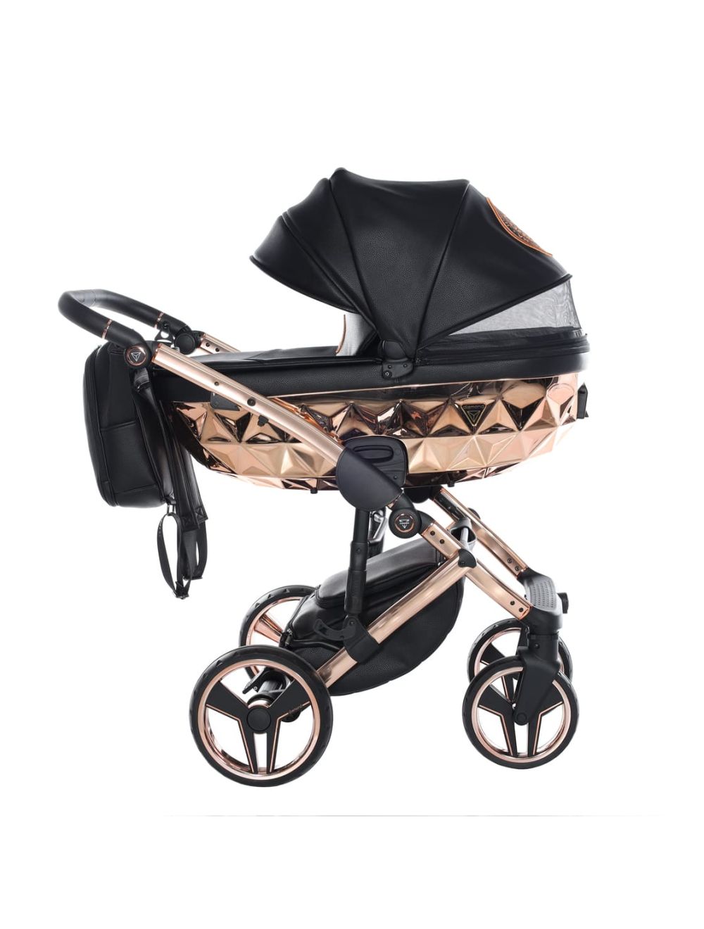 Junama Diamond Hand Craft V3 3 in 1 Black Telaio Rosegold