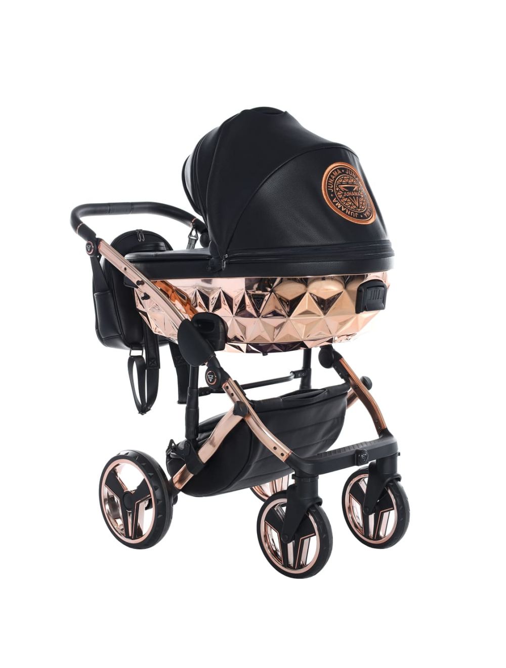 Junama Diamond Hand Craft V3 2 in 1 Black Telaio Rosegold