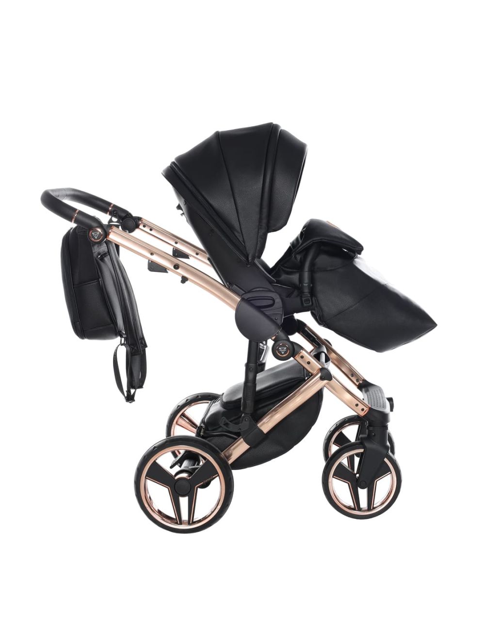 Junama Diamond Hand Craft V3 2 in 1 Black Telaio Rosegold