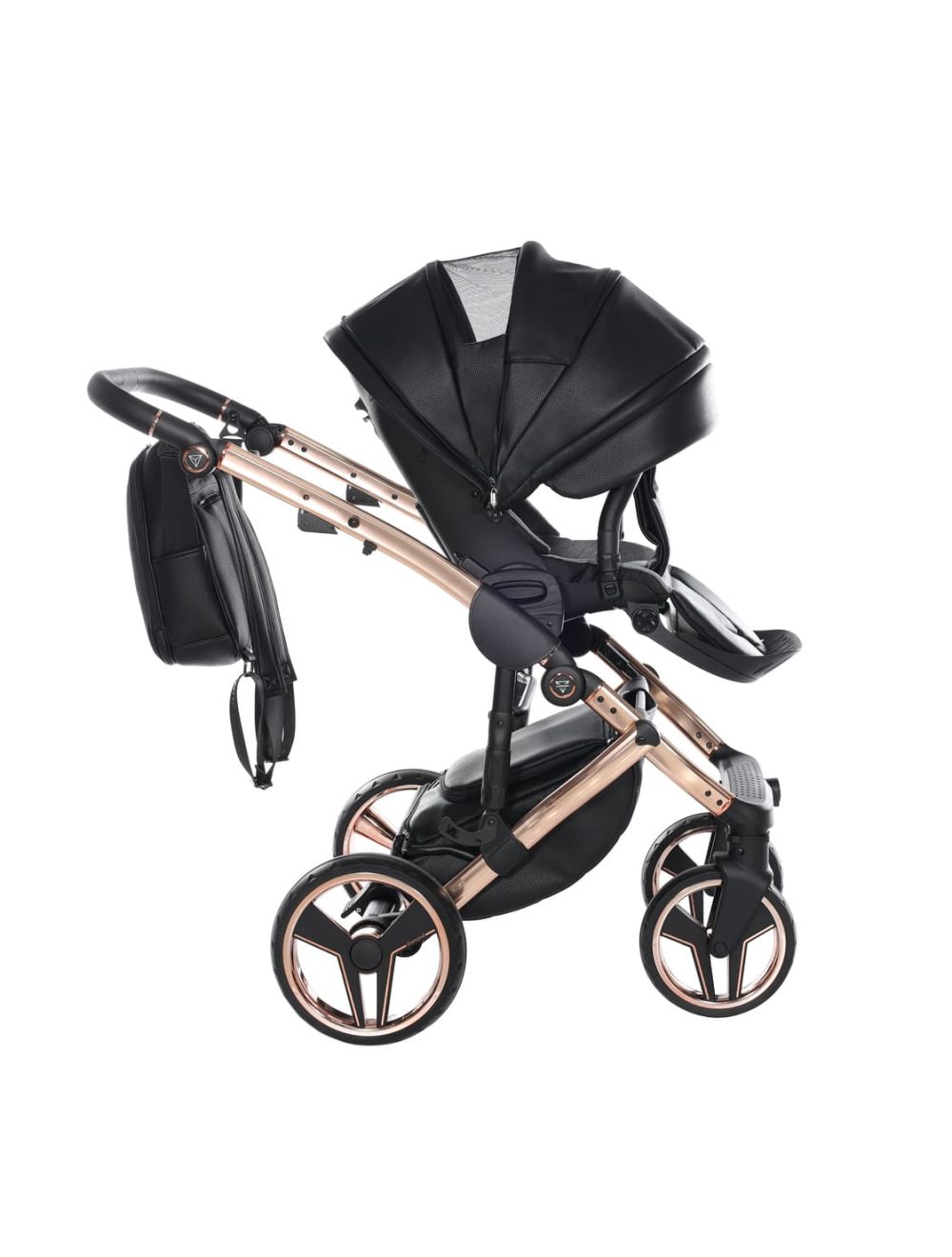 Junama Diamond Hand Craft V3 2 in 1 Black Telaio Rosegold