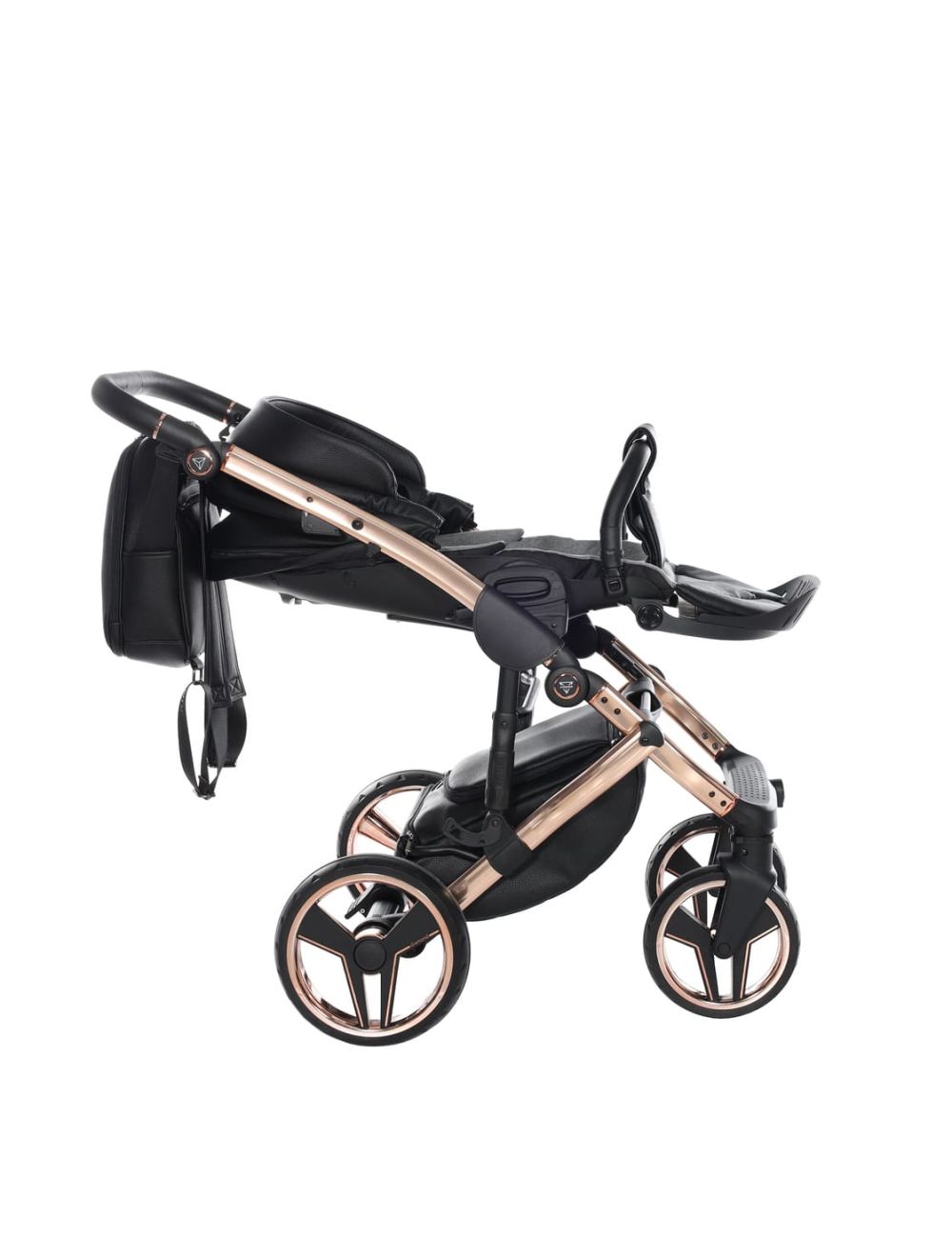 Junama Diamond Hand Craft V3 2 in 1 Black Telaio Rosegold