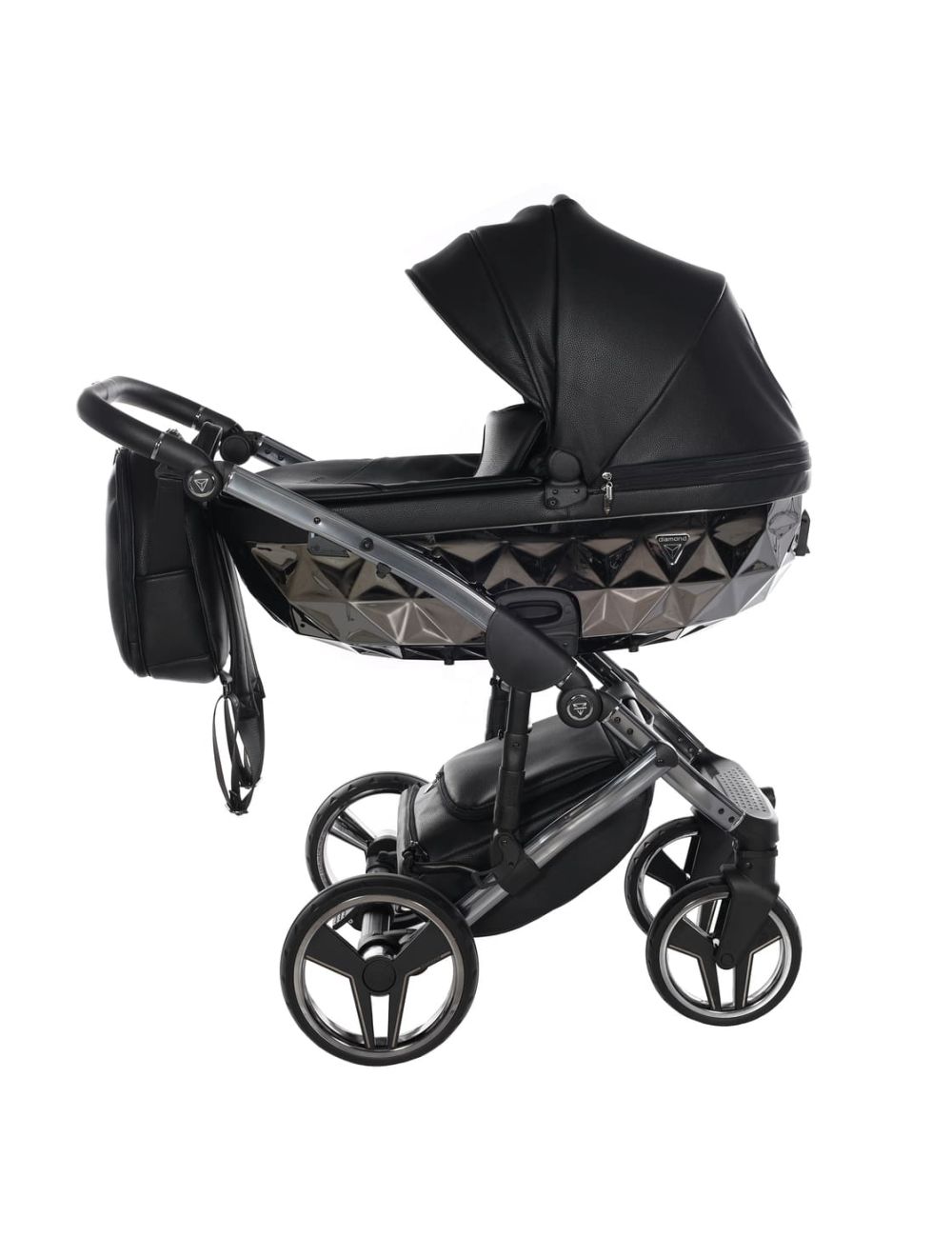 Junama Diamond Hand Craft V3 2 in 1 Black Telaio Silver