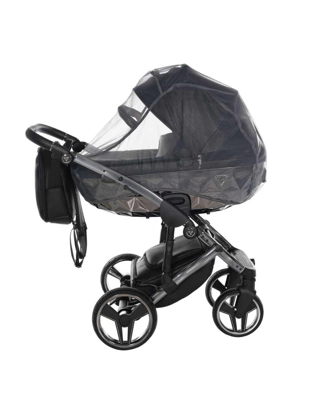 Junama Diamond Hand Craft V3 2 in 1 Black Telaio Silver