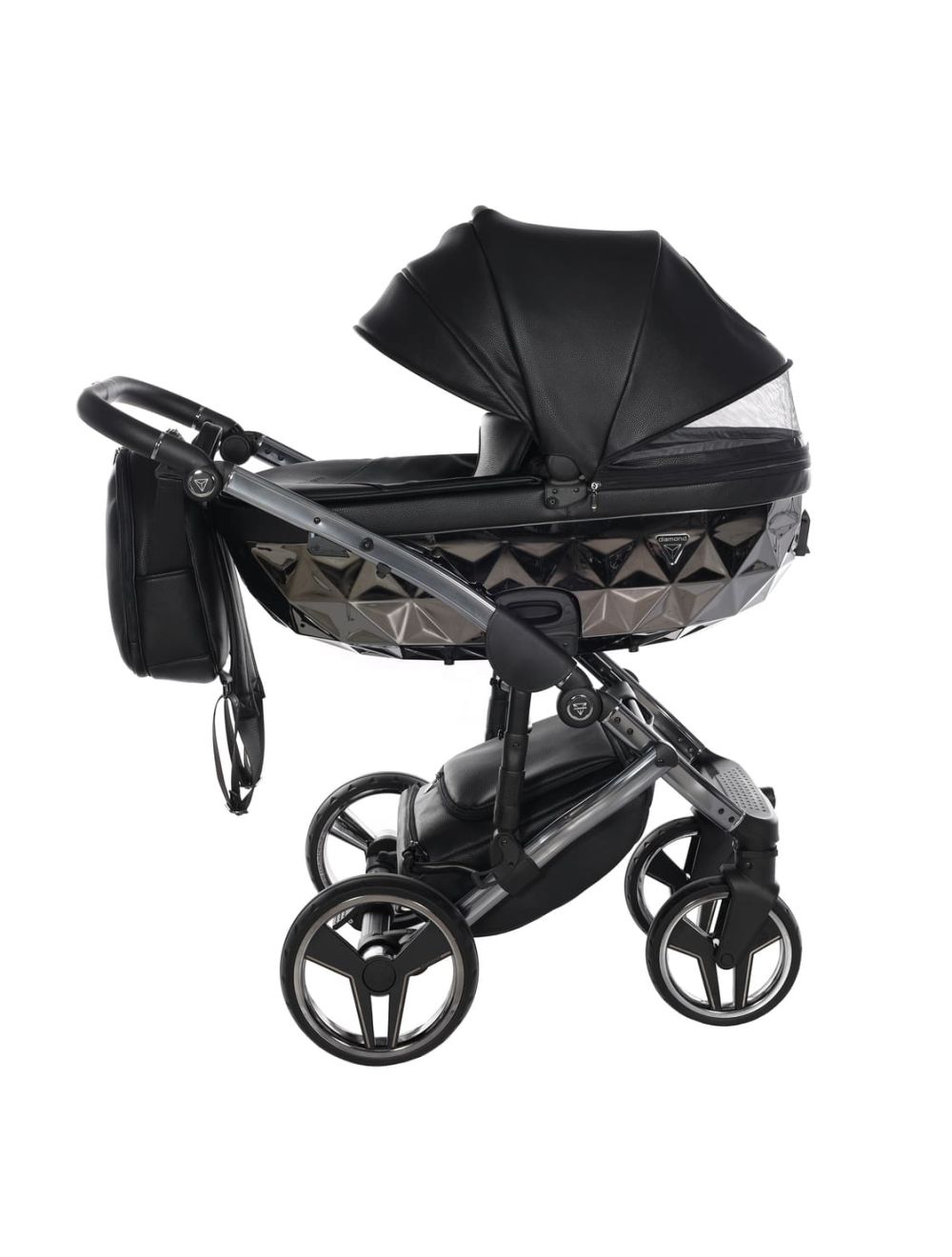 Junama Diamond Hand Craft V3 2 in 1 Black Telaio Silver