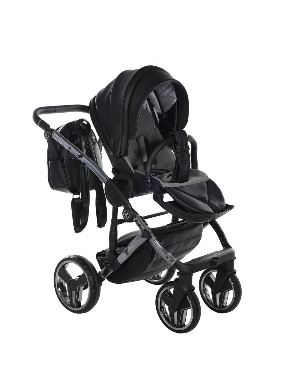 Junama Diamond Hand Craft V3 2 in 1 Black Telaio Silver