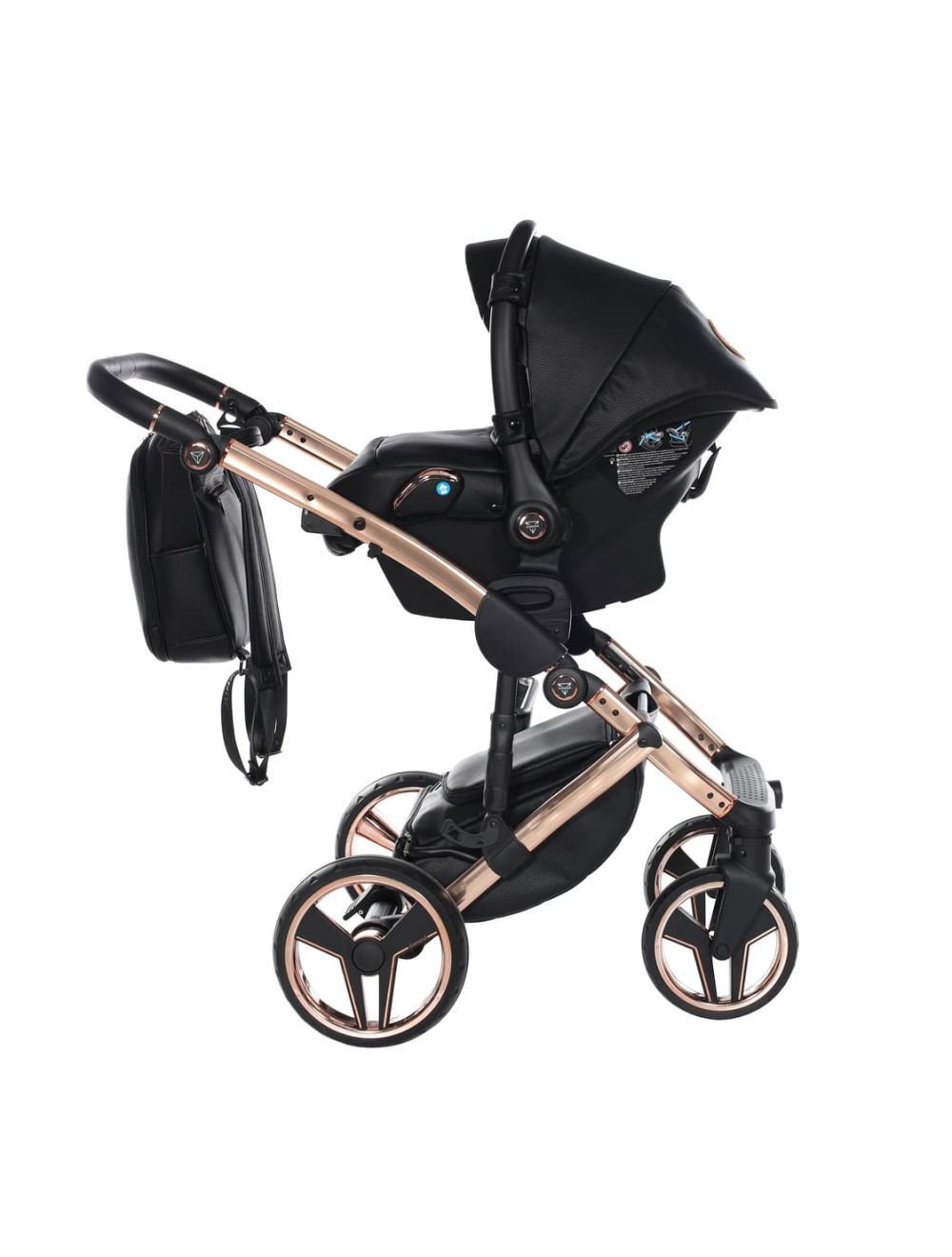 Junama Diamond Hand Craft V3 3 in 1 Black Telaio Rosegold