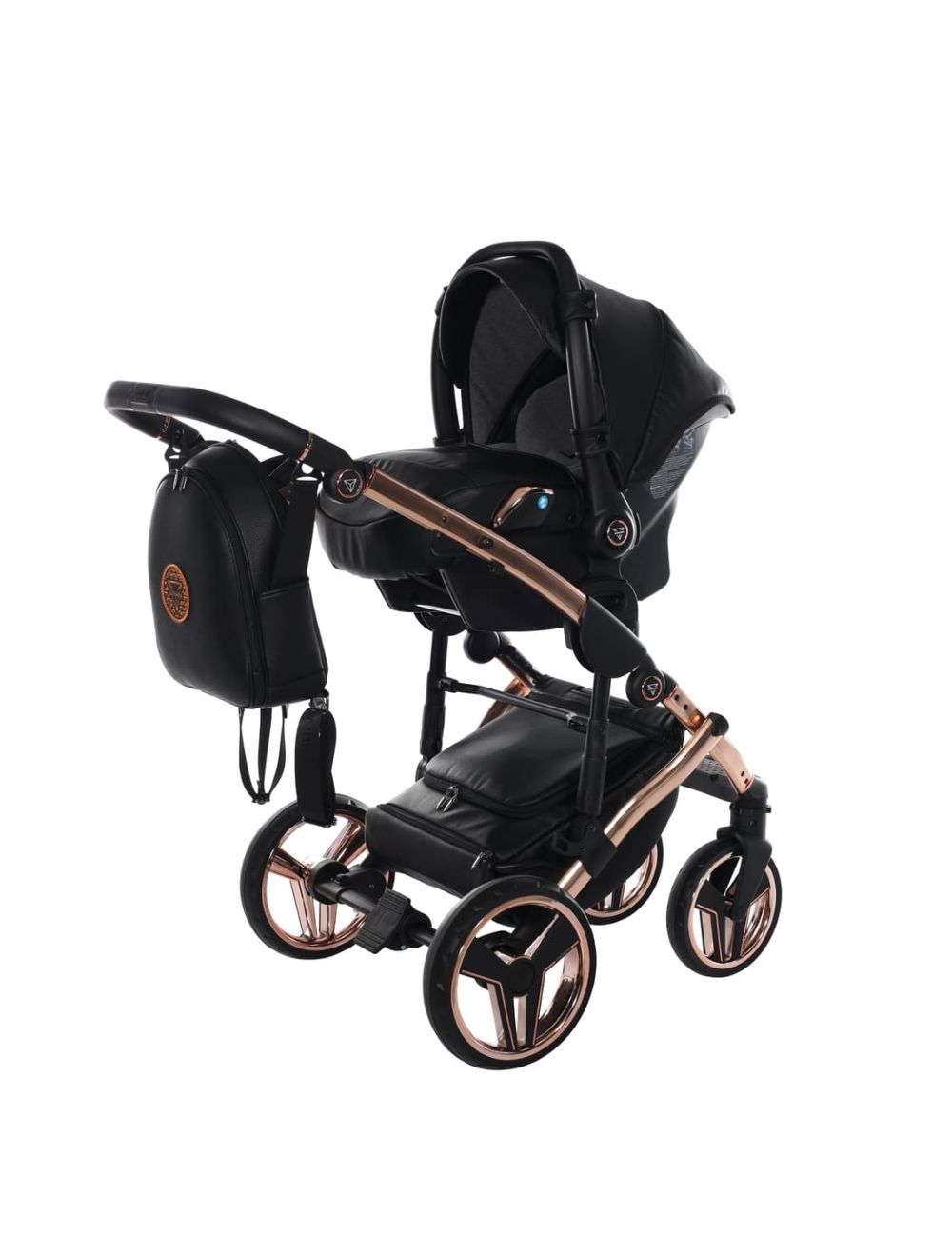Junama Diamond Hand Craft V3 3 in 1 Black Telaio Rosegold