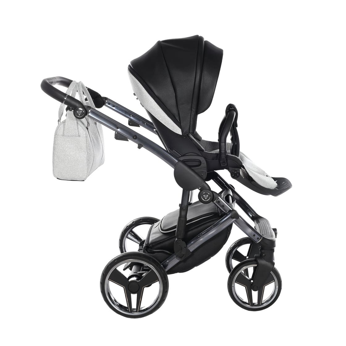 Junama Diamond Hand Craft Glitter V3 2 in 1 Nero/Silver