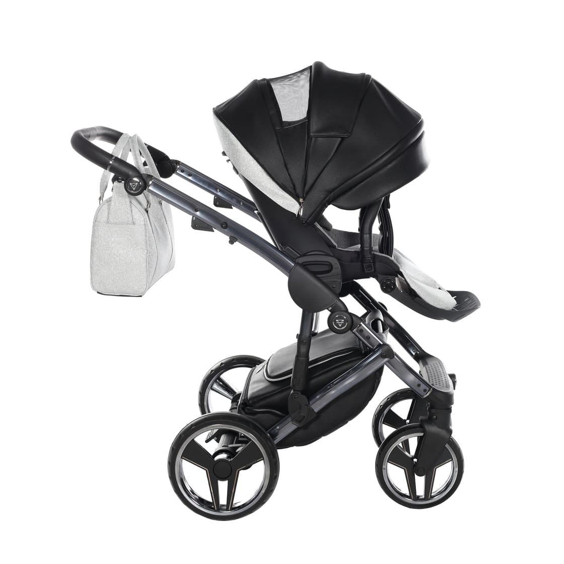 Junama Diamond Hand Craft Glitter V3 2 in 1 Nero/Silver