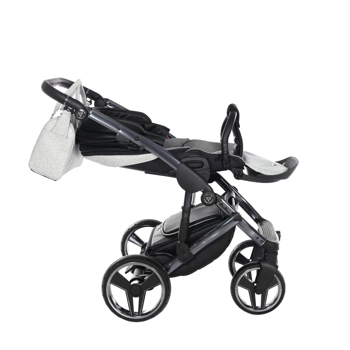 Junama Diamond Hand Craft Glitter V3 2 in 1 Nero/Silver