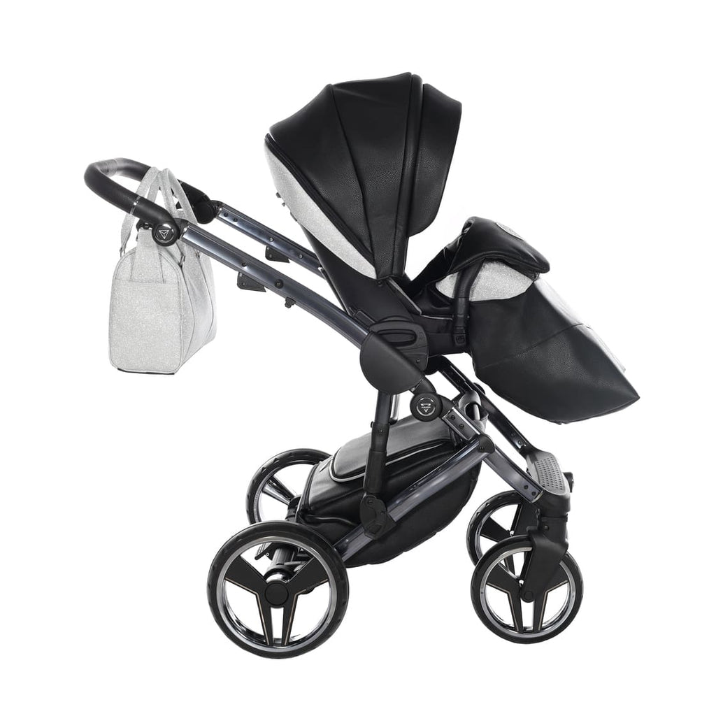 Junama Diamond Hand Craft Glitter V3 2 in 1 Nero/Silver