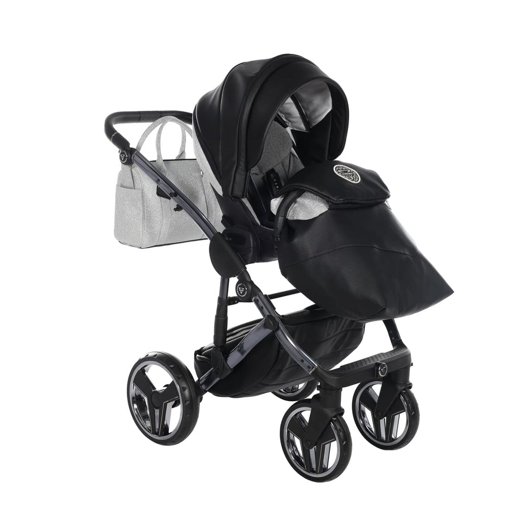 Junama Diamond Hand Craft Glitter V3 2 in 1 Nero/Silver