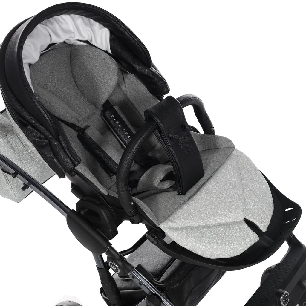 Junama Diamond Hand Craft Glitter V3 2 in 1 Nero/Silver