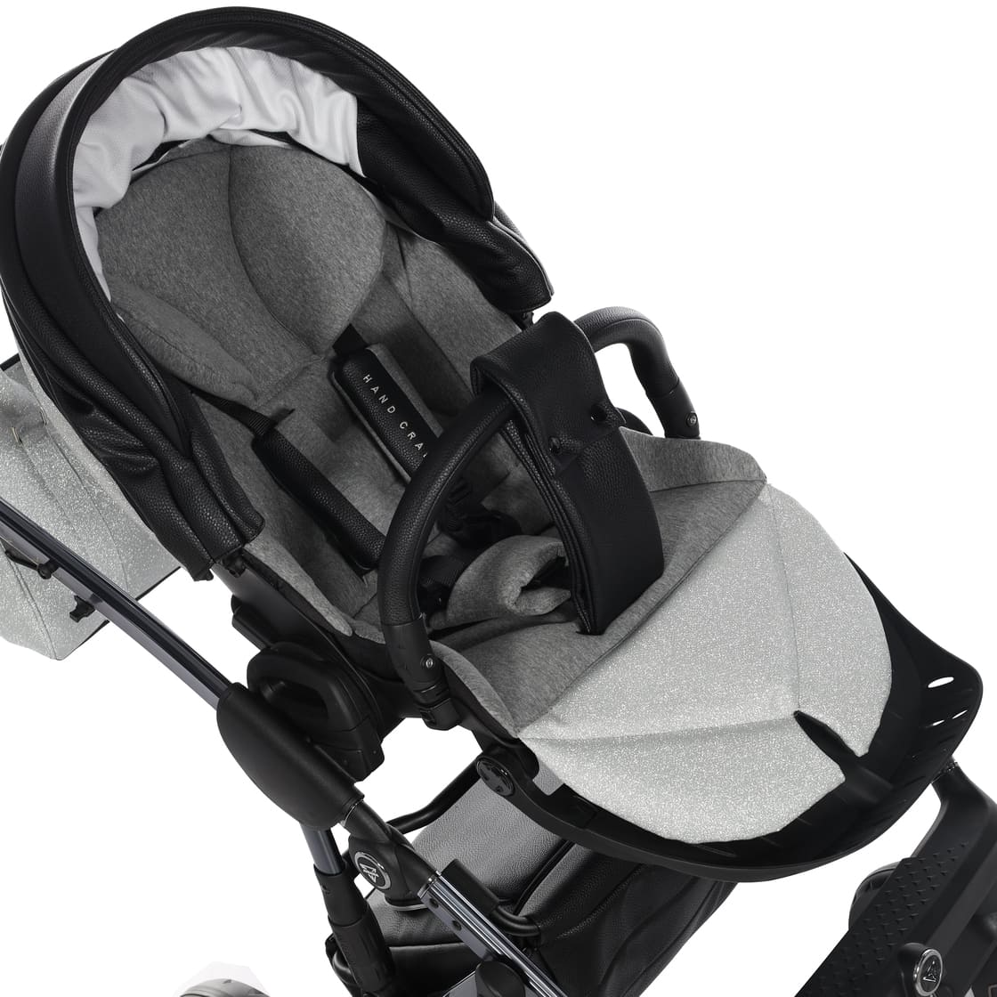 Junama Diamond Hand Craft Glitter V3 2 in 1 Nero/Silver
