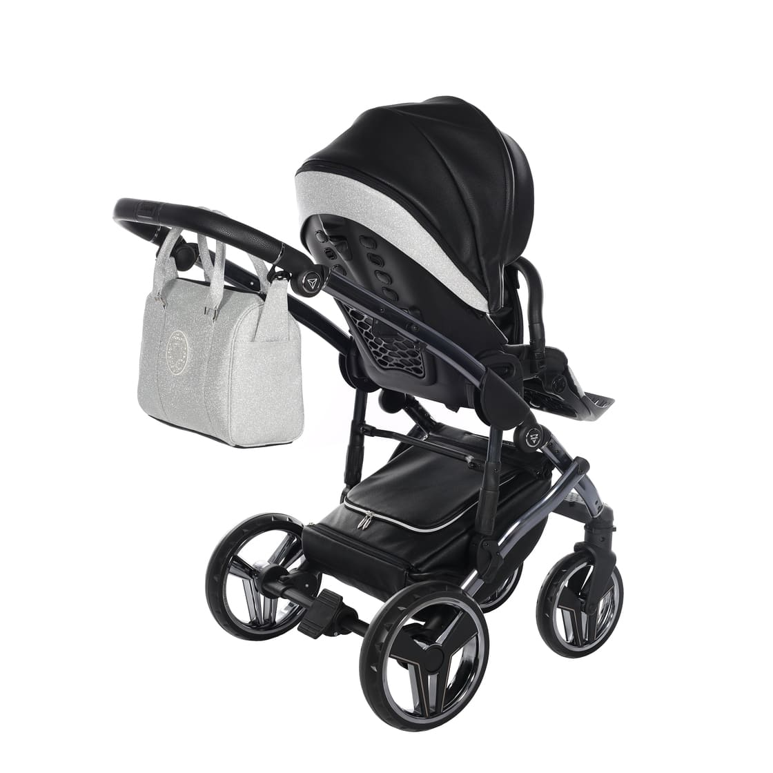 Junama Diamond Hand Craft Glitter V3 2 in 1 Nero/Silver