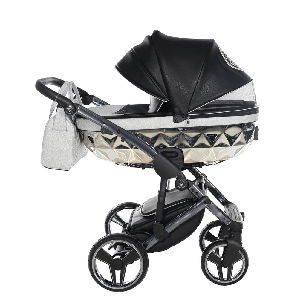Junama Diamond Hand Craft Glitter V3 2 in 1 Nero/Silver