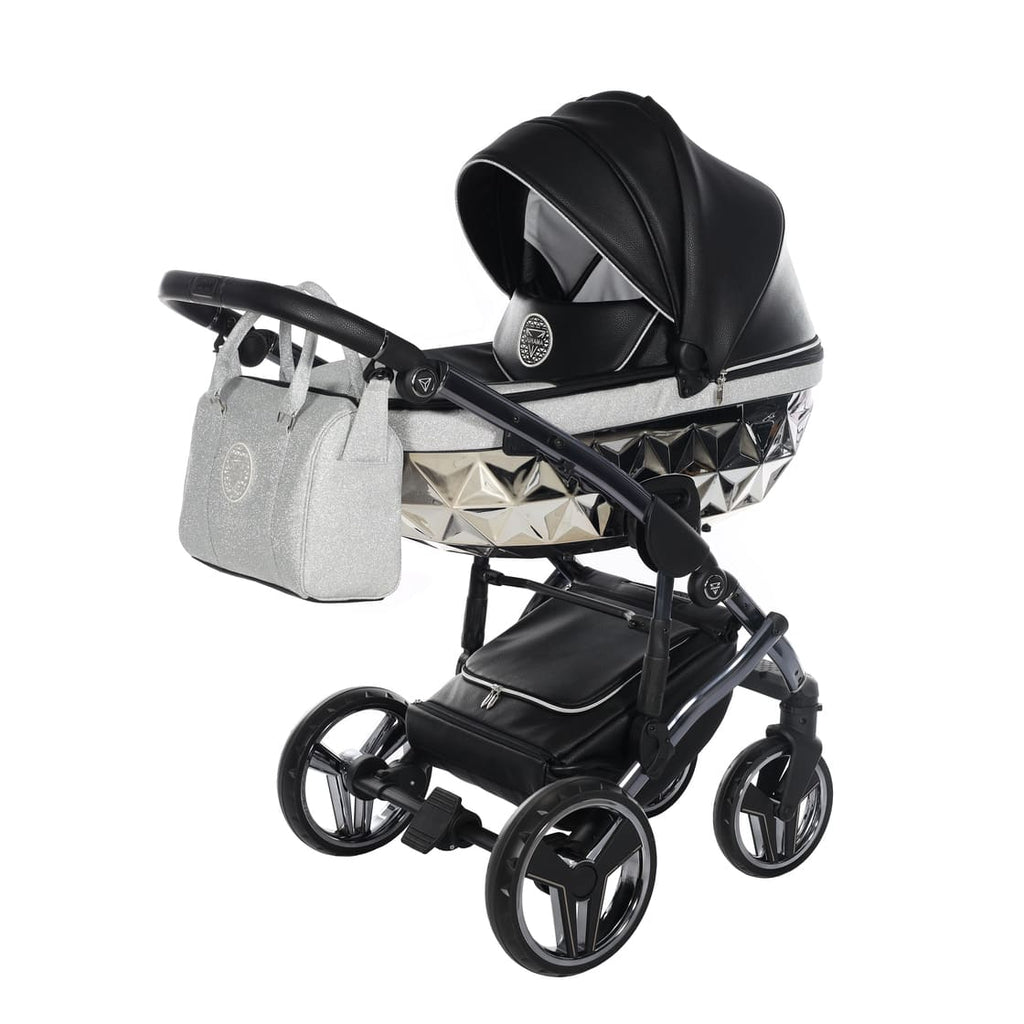 Junama Diamond Hand Craft Glitter V3 2 in 1 Nero/Silver