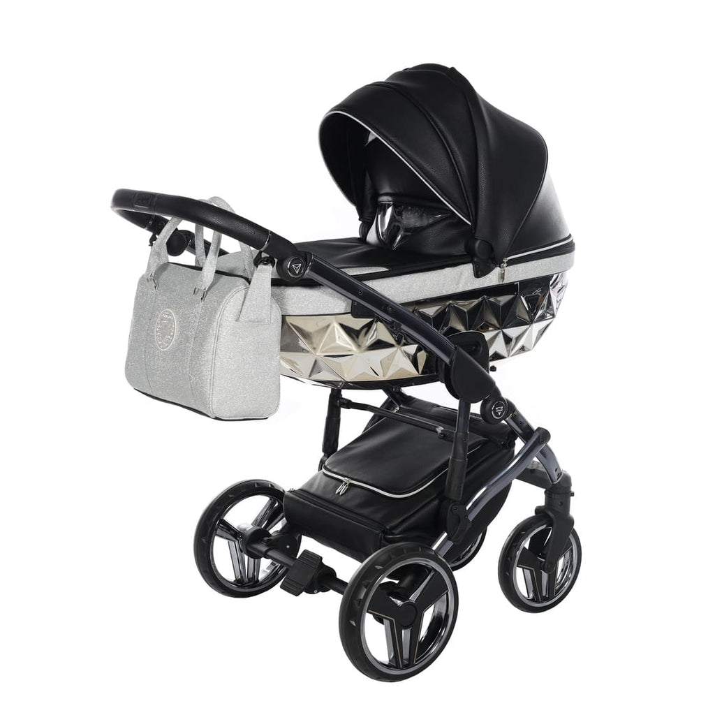 Junama Diamond Hand Craft Glitter V3 2 in 1 Nero/Silver