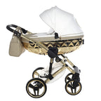Junama Diamond Hand Craft Glitter V3 2 in 1 Bianco/Oro Giallo