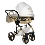 Junama Diamond Hand Craft Glitter V3 2 in 1 Bianco/Oro Giallo