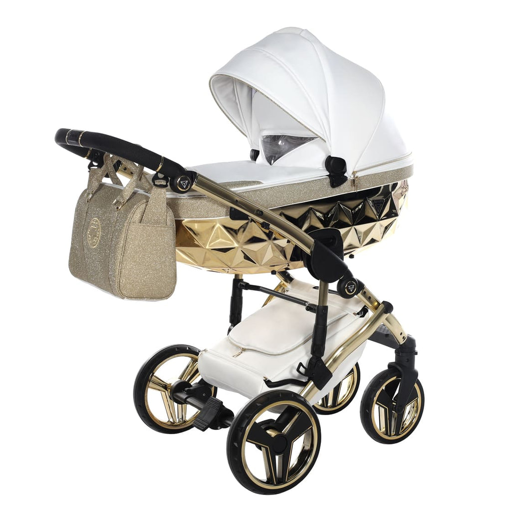 Junama Diamond Hand Craft Glitter V3 2 in 1 Bianco/Oro Giallo
