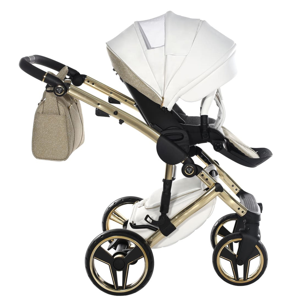 Junama Diamond Hand Craft Glitter V3 2 in 1 Bianco/Oro Giallo