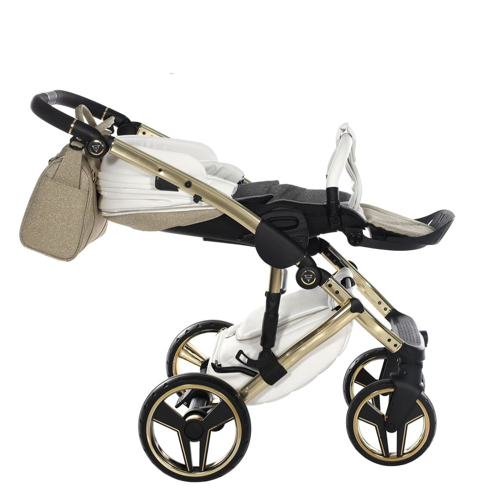 Junama Diamond Hand Craft Glitter V3 2 in 1 Bianco/Oro Giallo