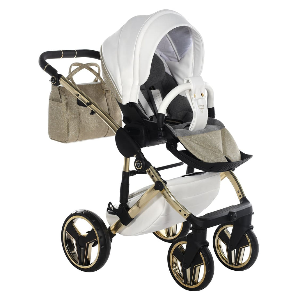Junama Diamond Hand Craft Glitter V3 2 in 1 Bianco/Oro Giallo