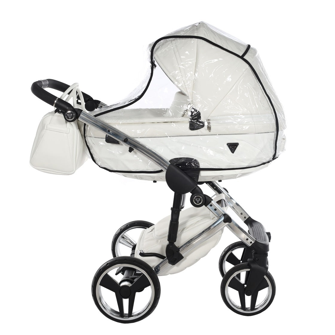 Diamond Individual V3 3 in 1 Pelle Bianco Telaio Cromato