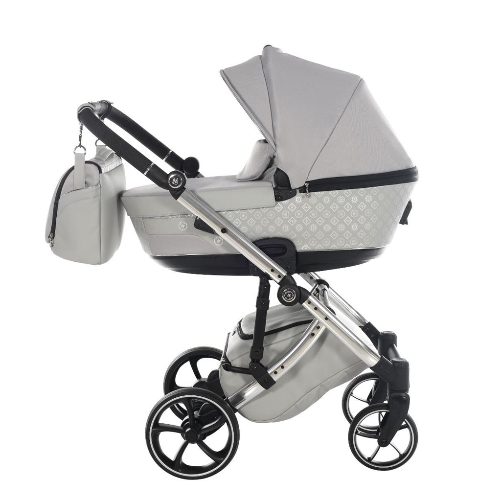 Antes Baby 2 in 1 Monogram Grey Telaio Silver