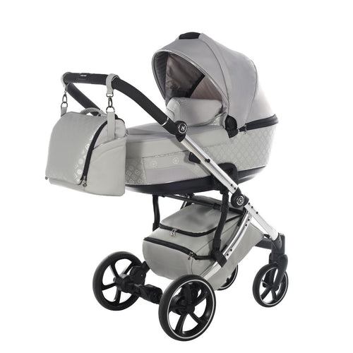 Antes Baby 2 in 1 Monogram Grey Telaio Silver