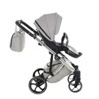 Antes Baby 2 in 1 Monogram Grey Telaio Silver